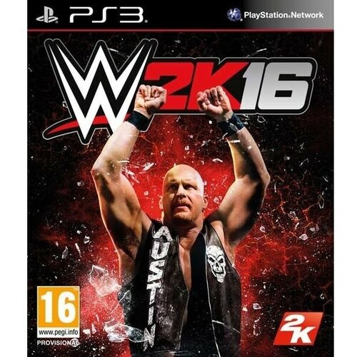 Игра для PS3 WWE 2k16. фигурка funko pop wwe stone cold steve austin with championship belt 49263 10 см