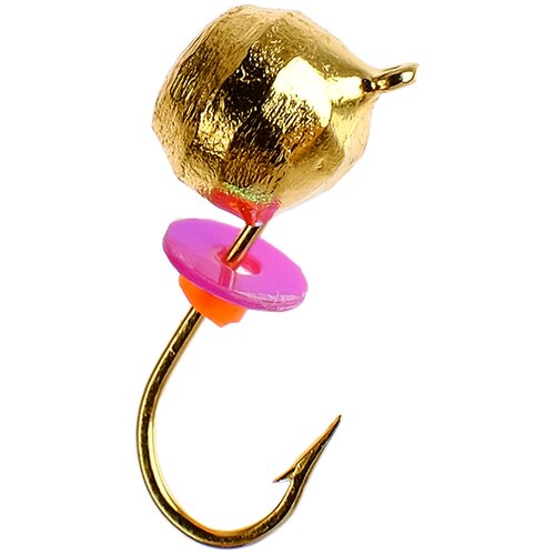 Вольфрам мормышка Дробь гальваника золото 2 мм 02 гр 5 шт 451₽