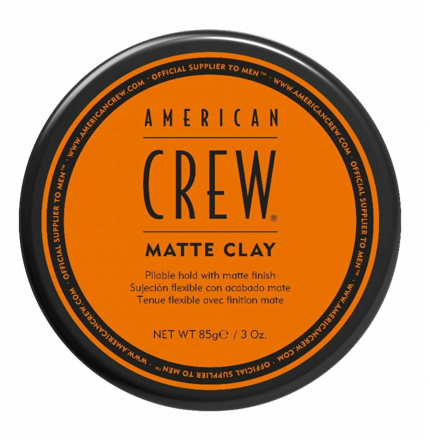 American Crew Глина Matte Clay, сильная фиксация