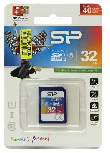 SD карта Silicon power SP032GBSDH010V10