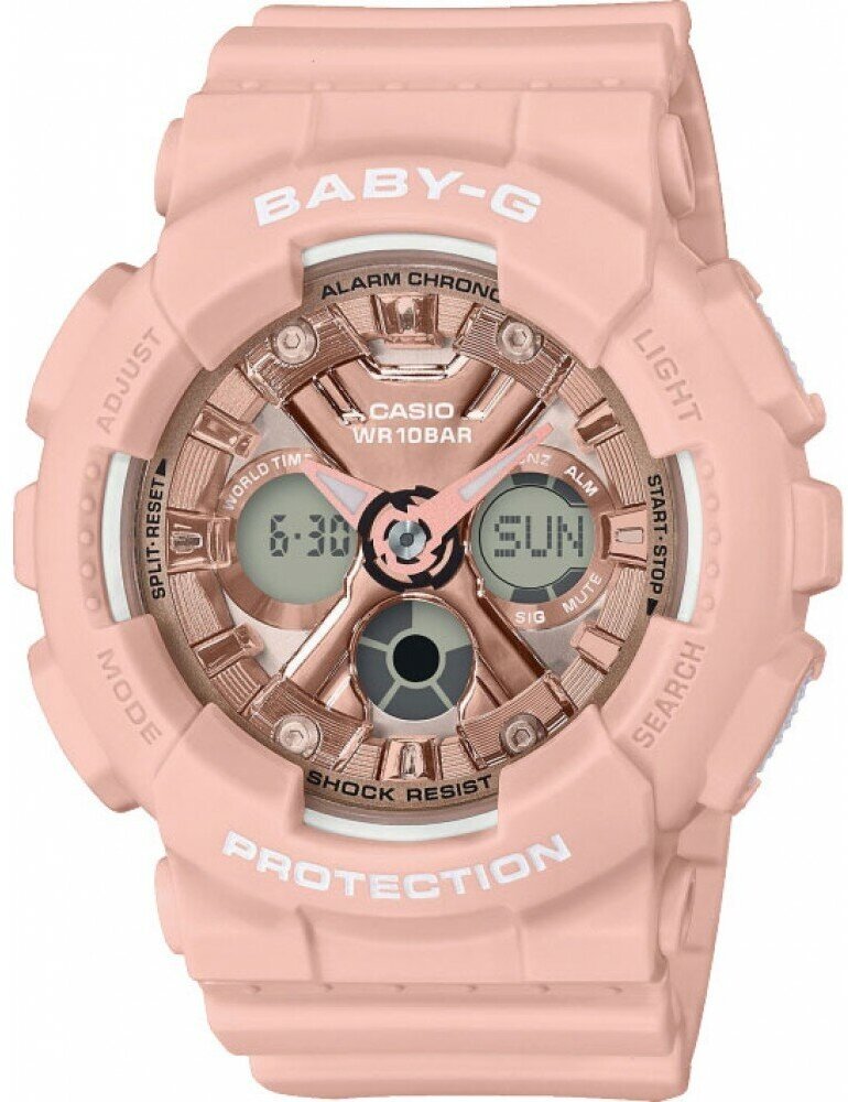 Японские часы наручные женские спортивные Casio Baby-G BA-130-4A
