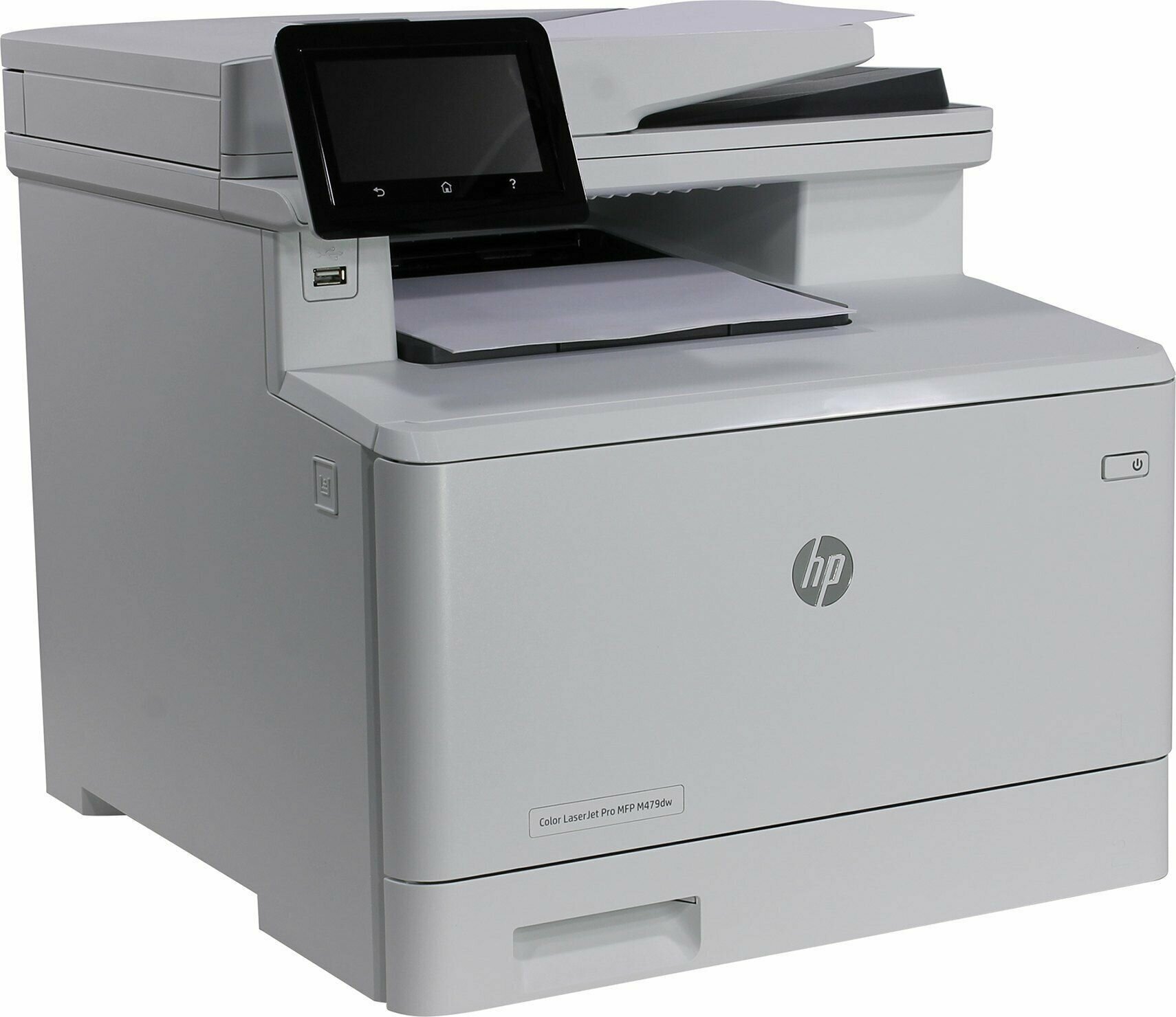 МФУ лазерный HP Color LaserJet Pro M479dw, A4, цветной, лазерный, белый [w1a77a] - фото №5