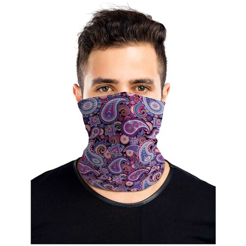 фото Универсальный бафф маска joyarty "симпатия к лепесткам"