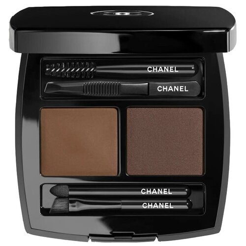 Chanel Набор для бровей La Palette Sourcils Brow Wax and Brow Powder Duo, 02 - medium набор средств для бровей lavelle collection набор для бровей тени воск