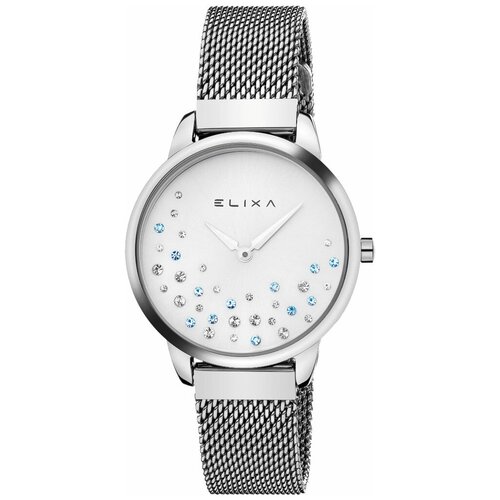 Часы швейцарские наручные женские кварцевые на браслете Elixa E121-L491