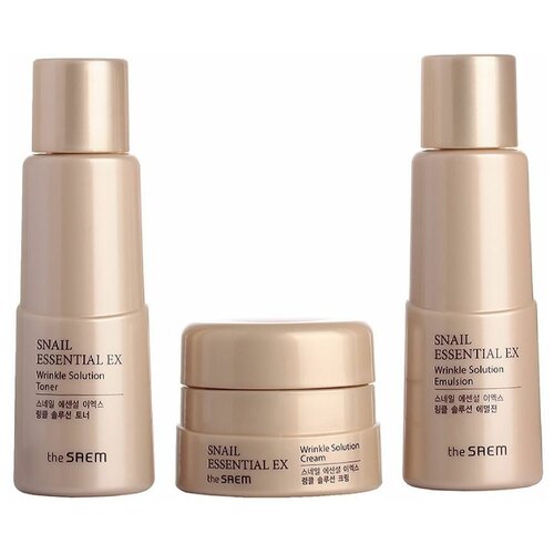 The SAEM Набор уходовый (Not fot sale)Snail Essential EX Wrinkle Solution Special Gift 3 Set