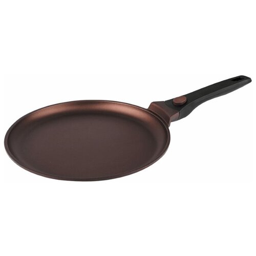 фото Сковорода блинная rondell kortado rda-973, 28 см, съемная ручка, коричневый