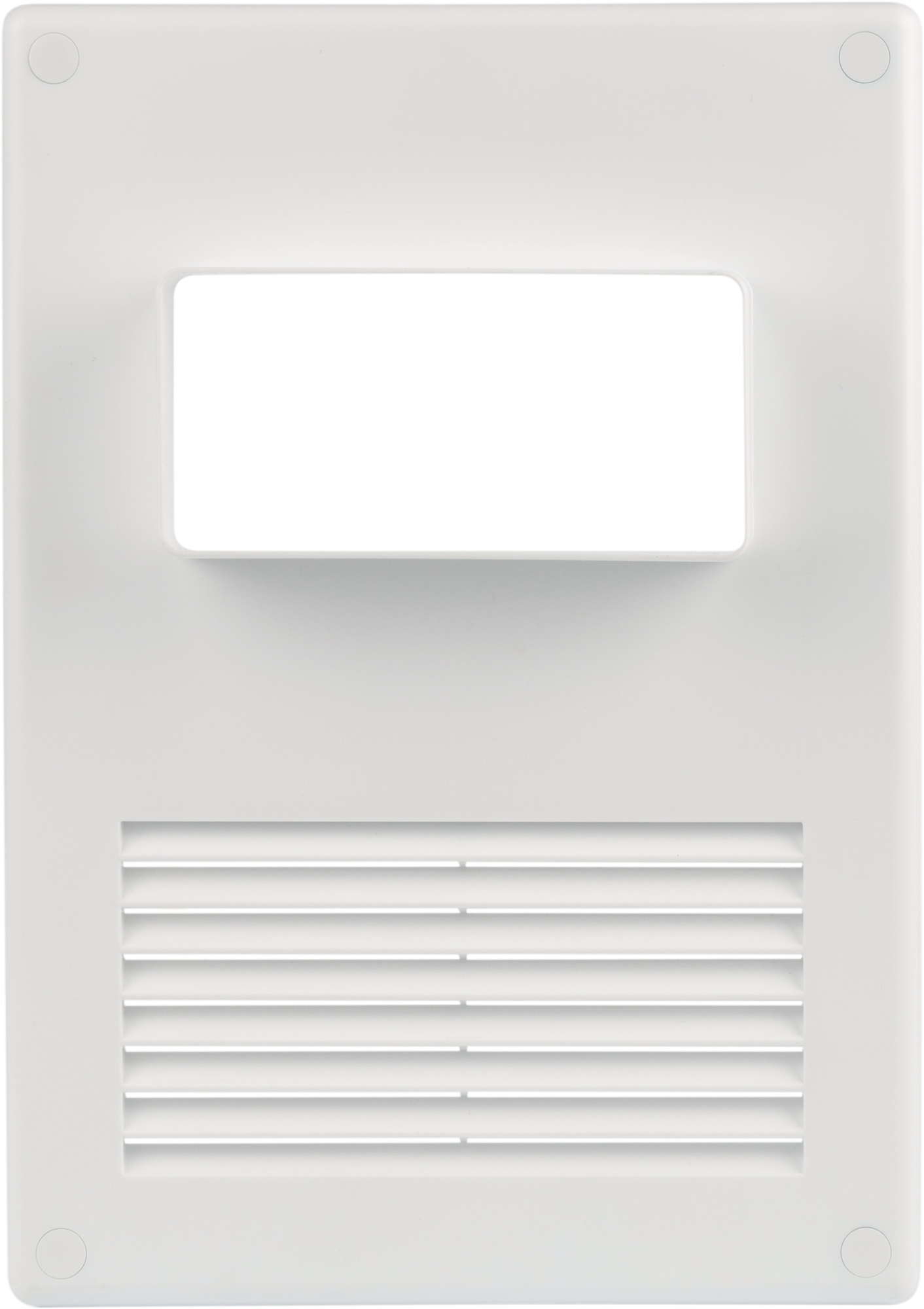 Решетка вентиляционная с сеткой Equation 240x170 мм цвет белый