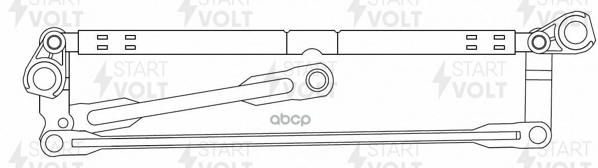 Vwa 1817_Трапеция Стеклоочистителя! Vw Polo Sedan 10> STARTVOLT арт. VWA 1817