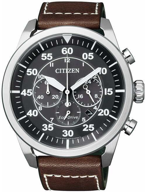 Наручные часы CITIZEN CA4210-16E, коричневый