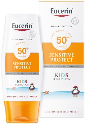 Eucerin Eucerin Kids Sensitive Protect солнцезащитный лосьон для детей