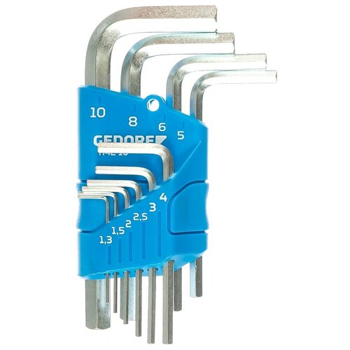 Набор имбусовых ключей GEDORE 1505408 10 предм синий 2630₽