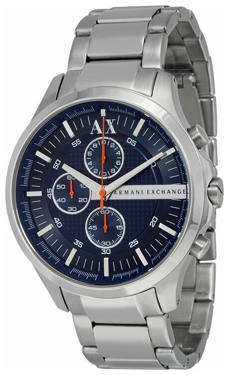 Наручные часы Armani Exchange, серебряный, синий