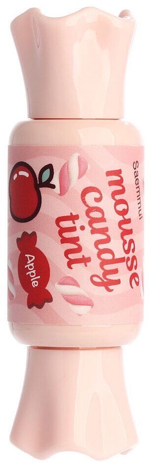 The Saem тинт для губ Saemmul Mousse Candy Tint, 12 apple mousse