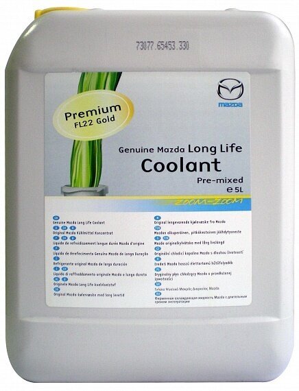 Антифриз зеленый LONG LIFE COOLANT PREMIUM FL22, 5Л