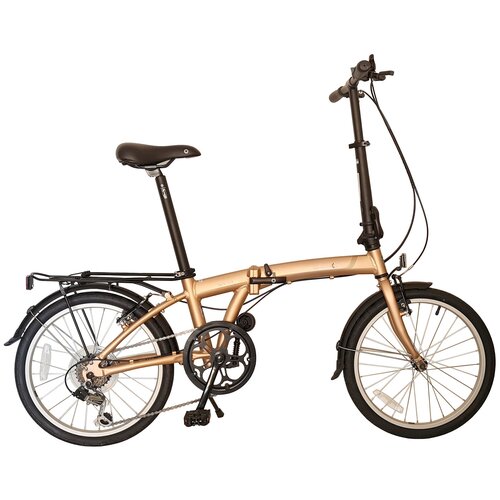 dahon манетка sl v5003 w 3 ск для k3 Велосипед DAHON SUV D6 складной, Desert beige + Подарок!