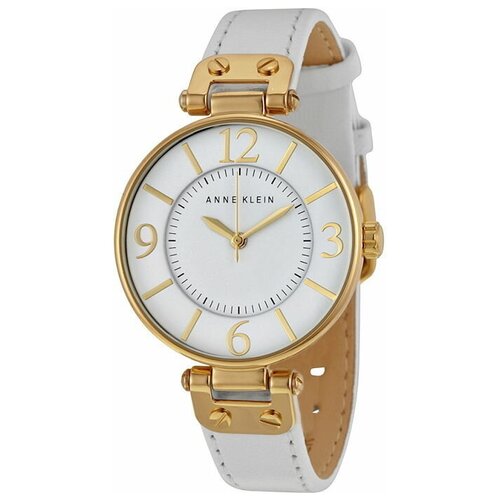 фото Наручные часы anne klein 9168wtwt, золотой, белый