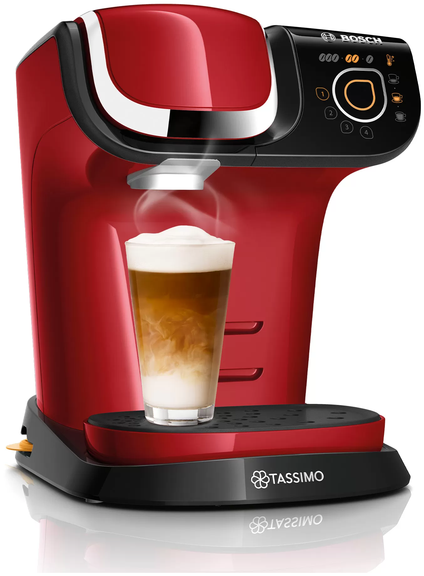 Кофемашина Bosch Tassimo TAS6503 красный