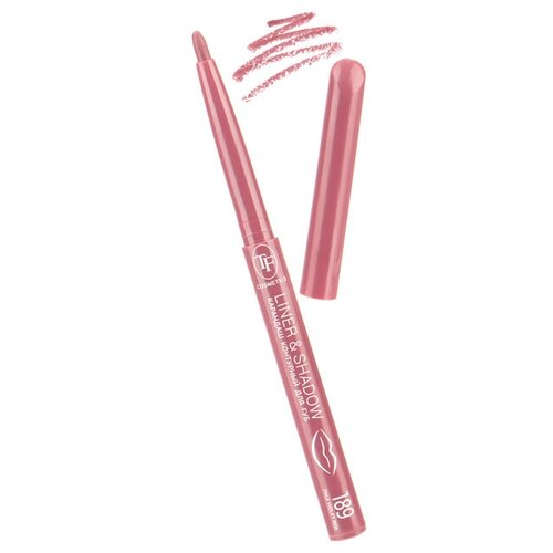 TF Cosmetics карандаш для губ автоматический Liner & Shadow, 189 Бледный красно-фиолетовый