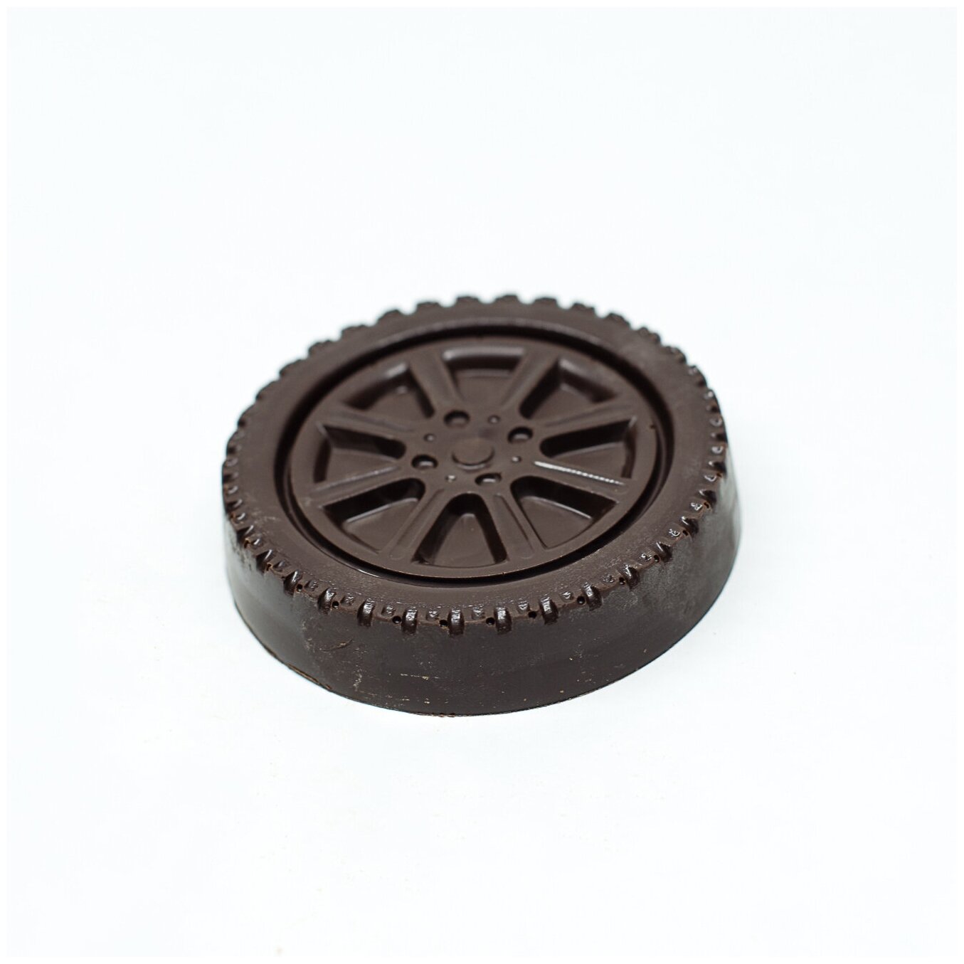 Подарочная шоколадная фигура Frade/Фраде - Колесо (вес-140г) (темный)
