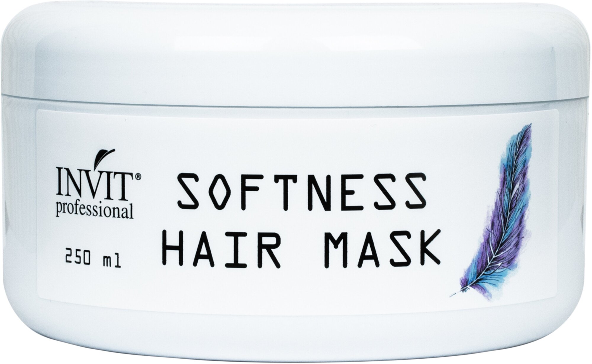 Маска INVIT Успокаивающая Softness для чувствительной кожи головы и волос, 250 мл