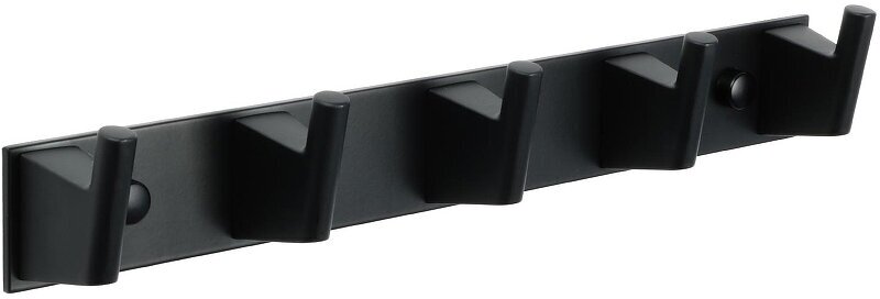 Вешалка для полотенец Fixsen Trend FX-97805-5 Черная матовая