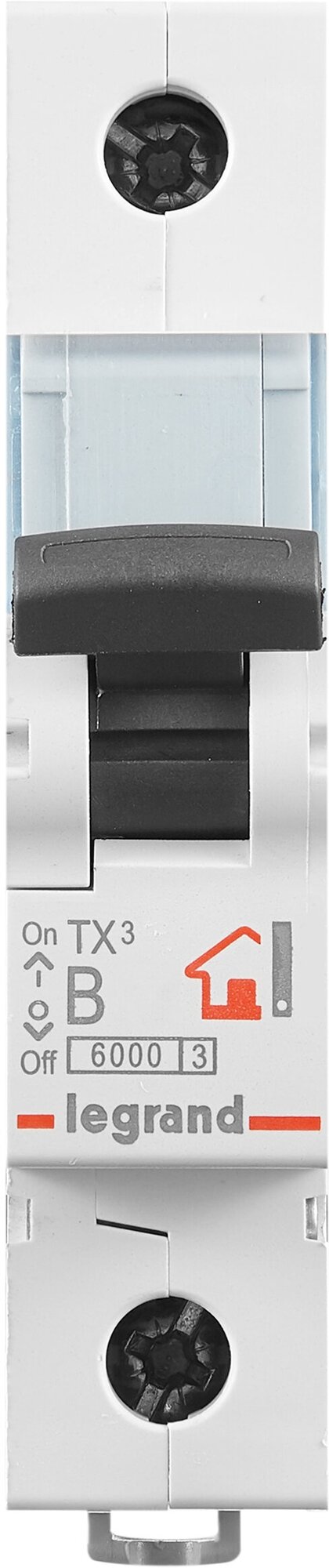 TX3 403972 Автоматический выключатель однополюсный 16А (6 кА, B) Legrand - фото №3