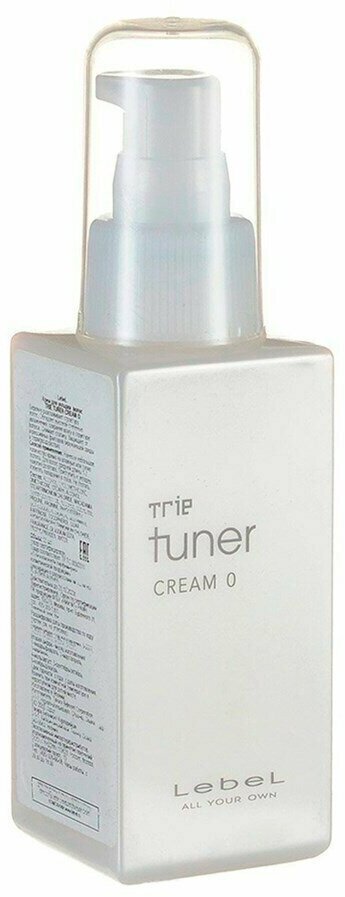 Lebel Trie Tuner Cream 0 - Разглаживающий крем для укладки волос 95 мл