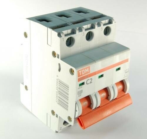 Автоматический выключатель TDM Electric ВА47-29 3P C25 А 4.5 кА SQ0206-0111 - фотография № 10