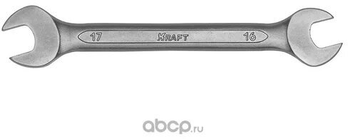 Ключ рожковый 1617мм (Cr-V, хол. штамп, холдер) KRAFT KT700530