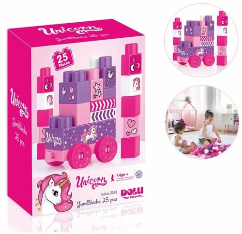 Конструктор Unicorn Mega blocks 25 деталей DOLU 2553