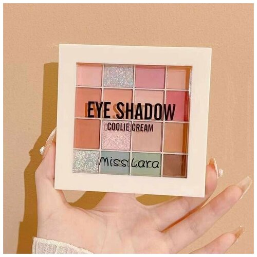 NG Cosmetics Палетка теней для век EYE SHADOW, 16 цветов