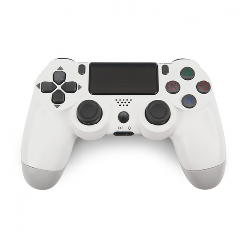 геймпад беспроводной проводной для ps4 ps3 pc cbr cbg 960 bluetooth white Геймпад беспроводной/проводной для PS4/PS3/PC, игровой геймпад CBR, 2 вибро-мотора,2 аналог. стика, D-pad,14 кн