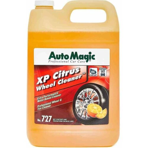 Очиститель для дисков AutoMagic XP Citrus Wheel Cleaner с лимонным ароматом, 3.79 л 727