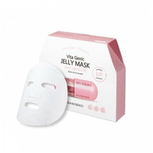 Купить BanoBagi Vita Genic Jelly Mask PORE TIGHTENING Витаминная тканевая маска (сужение пор), 10шт.