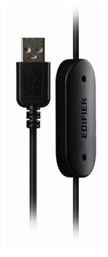 Гарнитура EDIFIER K815 USB, для компьютера, мониторные, черный - фото №4