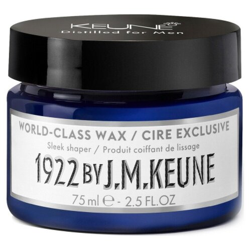 Keune Воск 1922 BY J.M. KEUNE World-Class Wax, средняя фиксация, 75 мл, 90 г