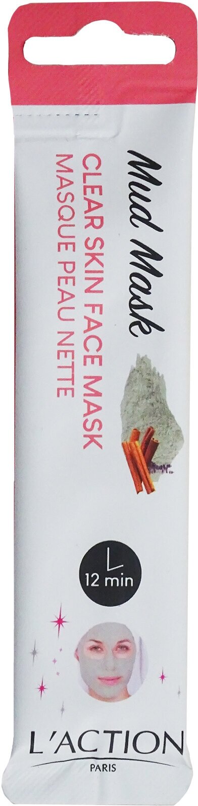 L'Action Clear Skin Face Mask With Green Clay