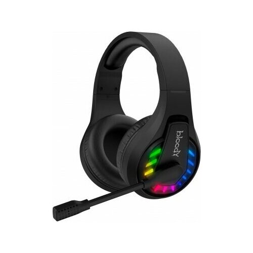 Наушники с микрофоном A4Tech Bloody черный накладные BT оголовье GR230 GR230 566800₽