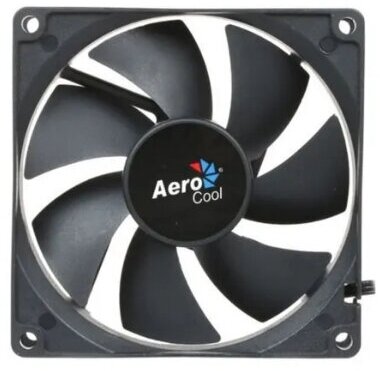 Fan AeroCool Force 9 / 90mm/ 3pin+4pin/ Black