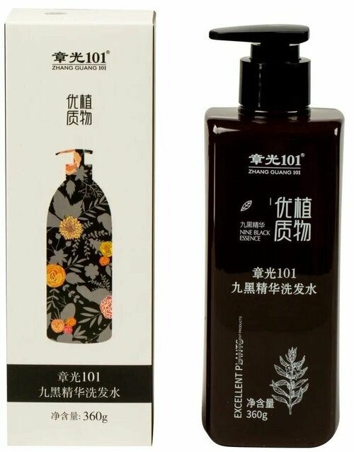 Травяной питательный шампунь Zhangguang 101 Multi-Essences Nourishing Shampoo