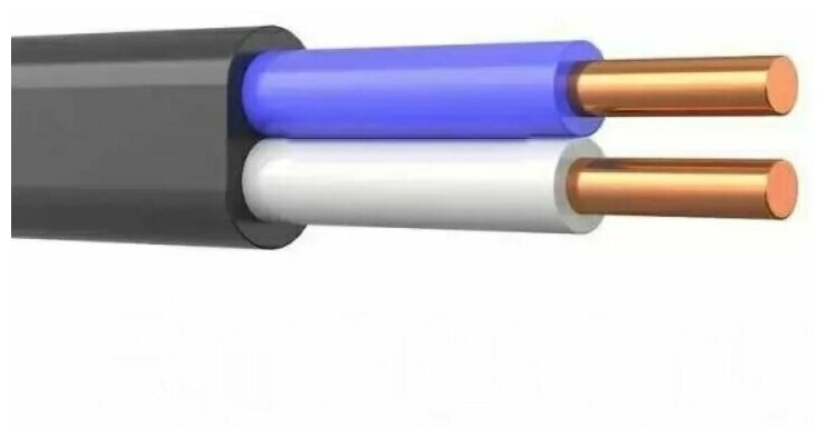 Кабель силовой ВВГ-Пнг (А)-LS 2х1.5 ГОСТ (смотка 10м)