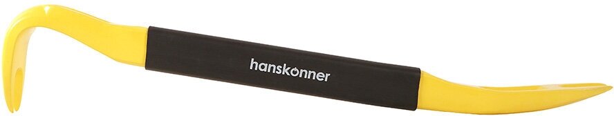 Гвоздодер-лом, обрезиненная рукоятка, 300x 26x14мм, Hanskonner