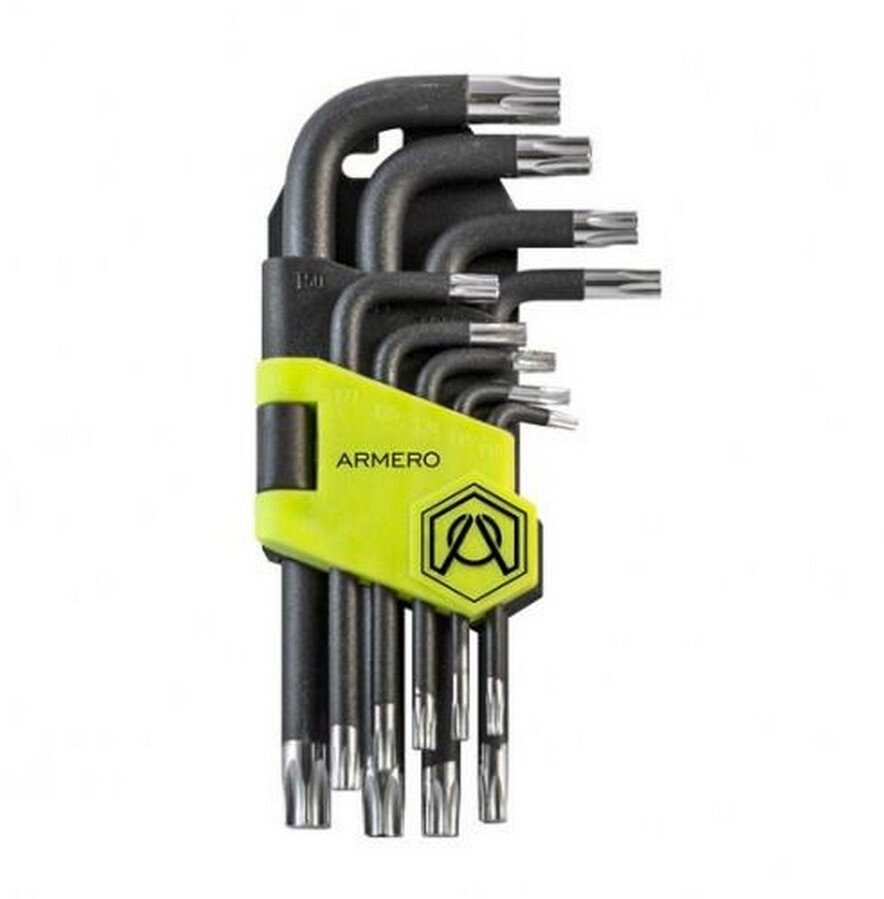 Набор ключей Torx Armero A410/098, длинные