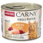 Влажный корм для кошек Animonda Carny Single Protein, беззерновой, с индейкой - изображение