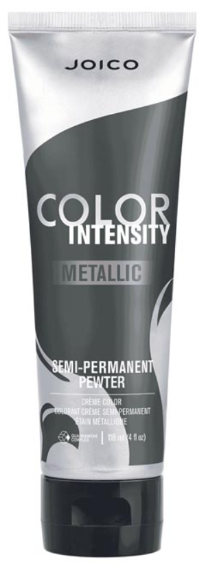 Joico Краситель прямого действия Color Intensity Metallic, pewter светло-серый металлик, 118 мл