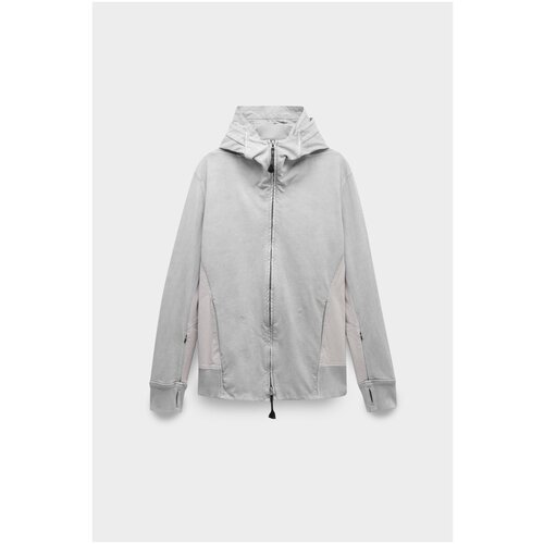 фото Худи ermi, силуэт свободный, средней длины, размер xl, серый