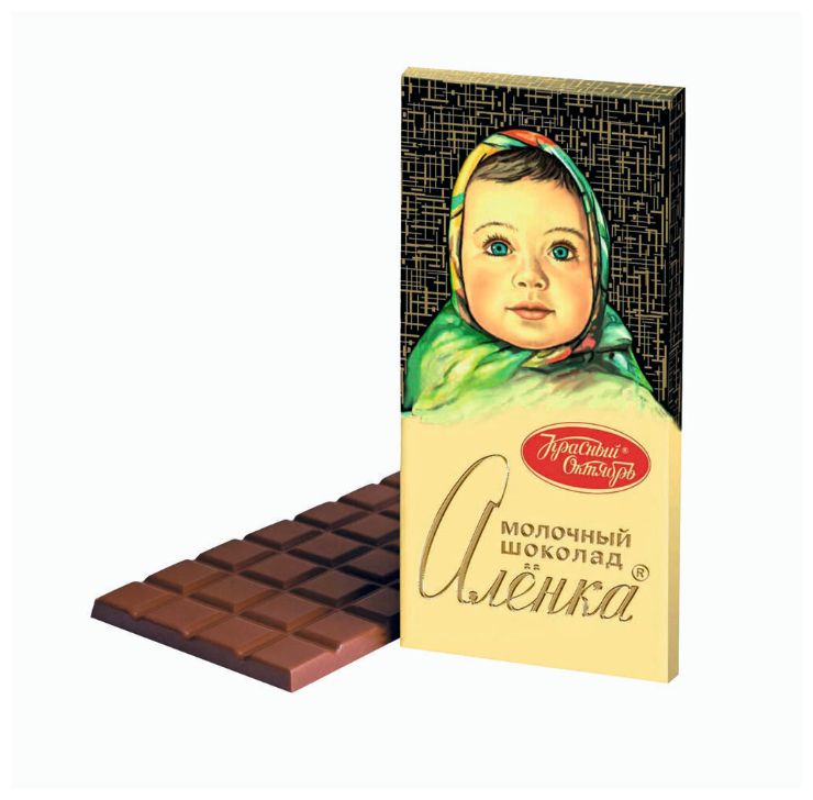 Шоколад Красный Октябрь Аленка молочный 200 гр. 5 штук - фотография № 3