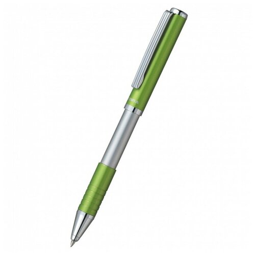 Ручка шариковая ZEBRA SLIDE (BP115-LG) авт. телескопич.корпус светло-зеленый синие чернила коробка подарочная ручка подарочная elegance синие чернила