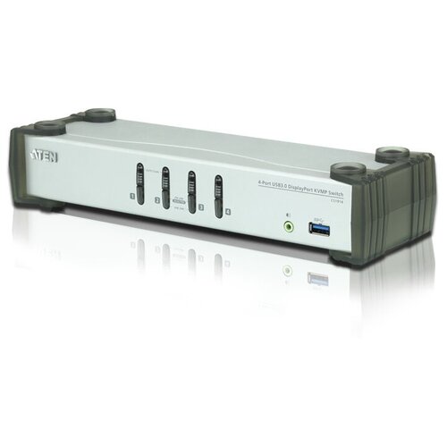 KVM-переключатель ATEN CS1914 4 портовый kvm коммутатор 4k hdmi 3840 2160 30 гц